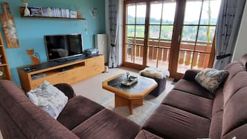 TV, lettore DVD, impianto stereo