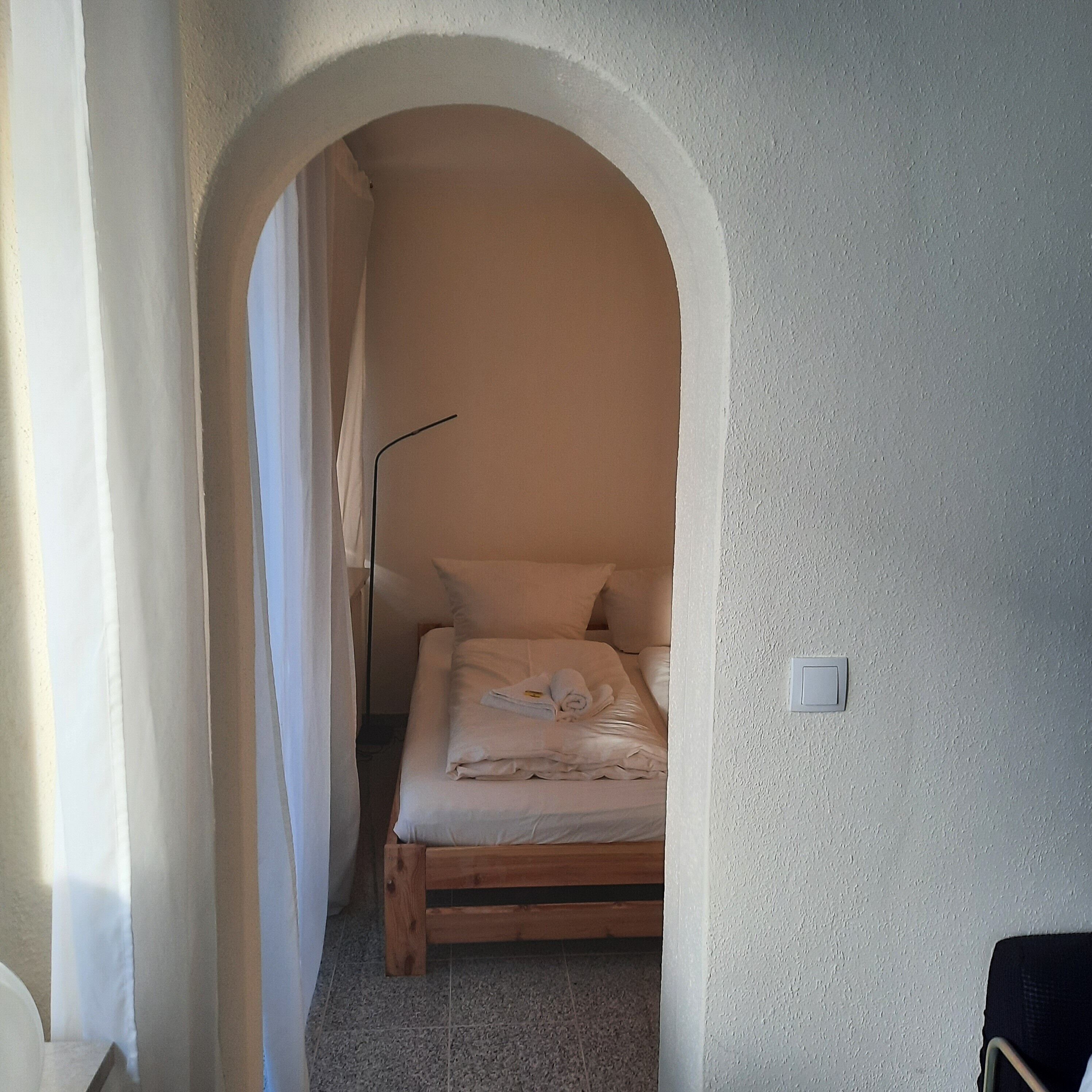 1 bedroom, WiFi (free), bed sheets