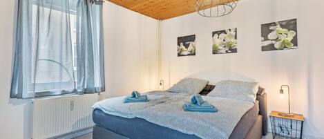 2 chambres, Wi-Fi gratuit, draps fournis