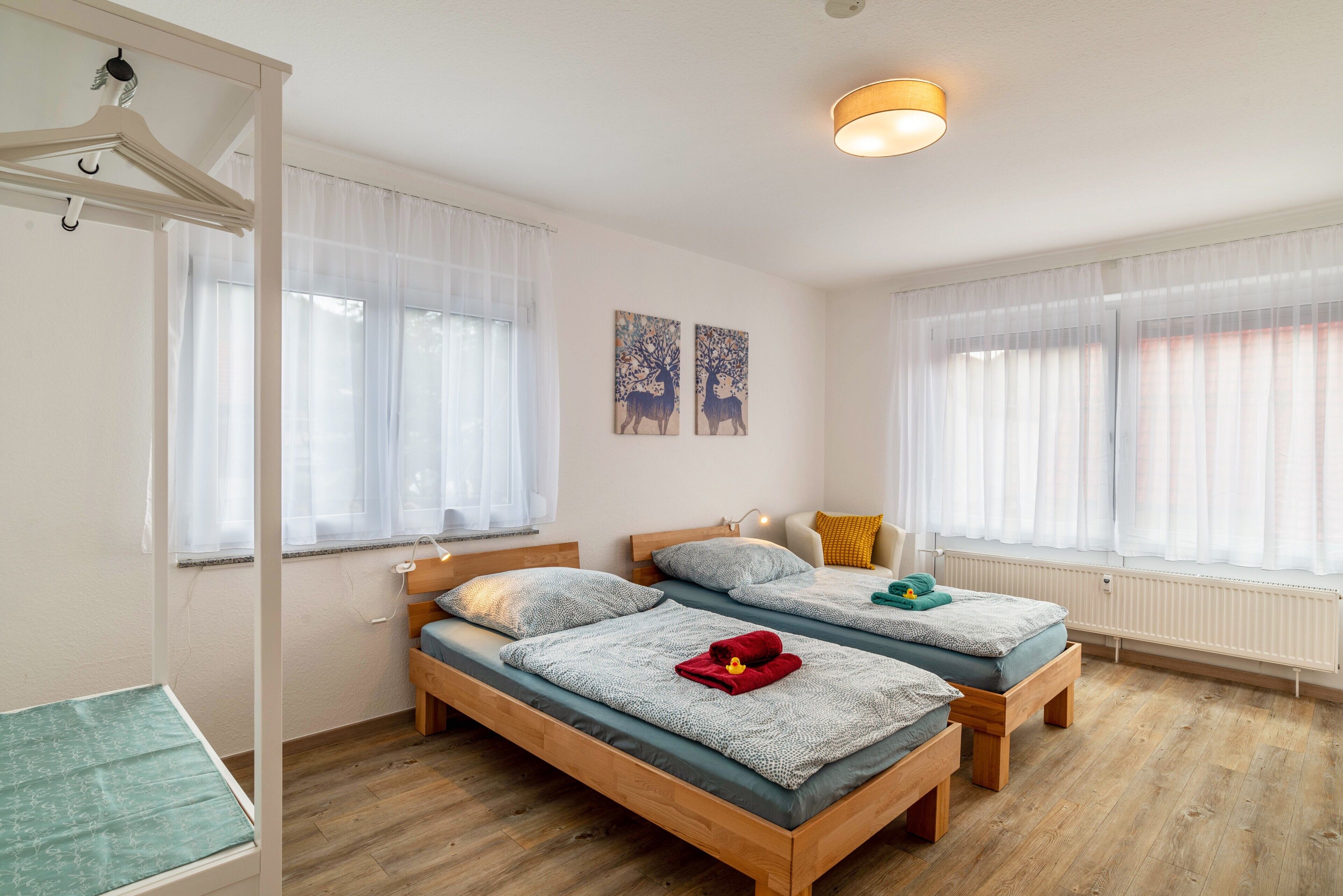 2 soveværelser, gratis Wi-Fi, sengetøj