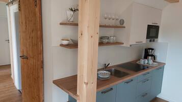 KĂŒhlschrank, Mikrowelle, Herdplatte, GeschirrspĂŒler