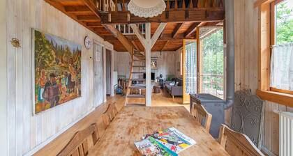 Holiday home in Bievre with garden