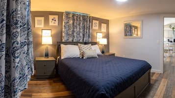 3 habitaciones, tabla de planchar con plancha, wifi y ropa de cama