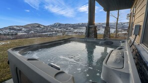 Idromassaggio all'aperto