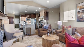 Fireplace - Black Rock Escape  (Heber City)