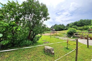Udsigt fra feriebolig (sommer)