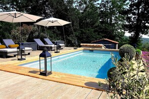 Pool - Magnificent cottage in Payzac with pool ! (PAYZAC)