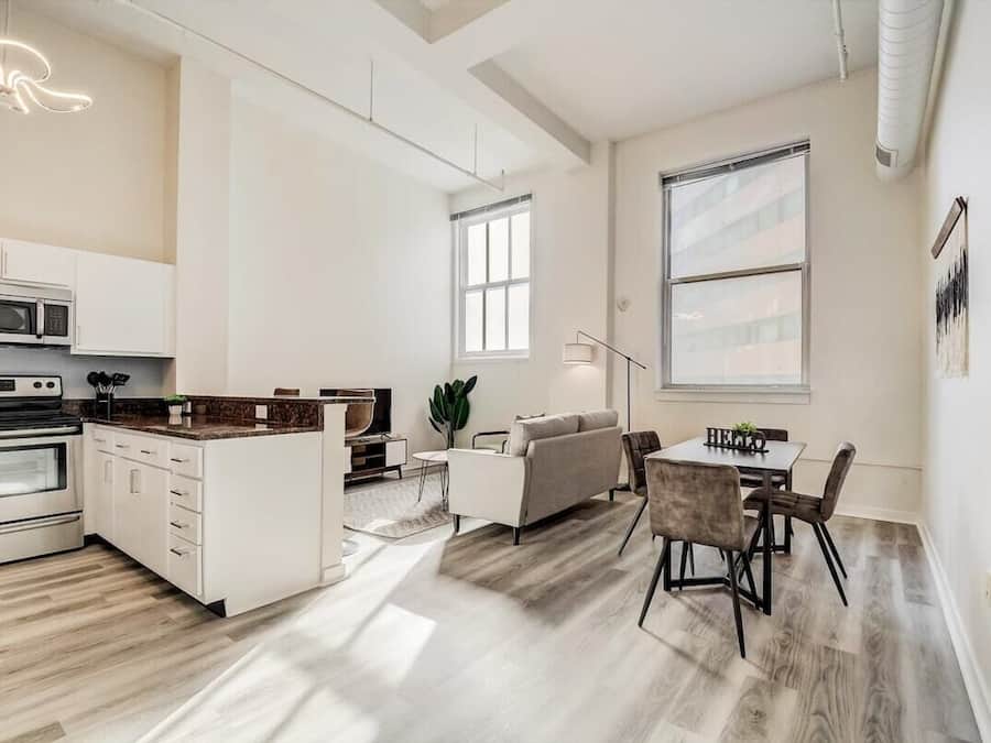 Apartment | Dapur peribadi | Peti sejuk, ketuhar gelombang mikro, ketuhar, dapur