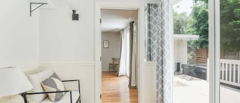 Televisión, chimenea