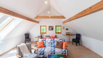 TV connectée, cheminée