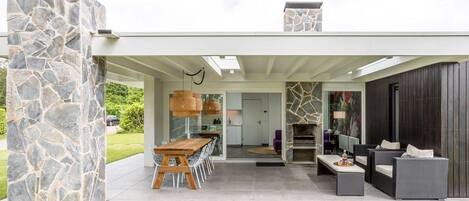 Opções para refeição ao ar livre