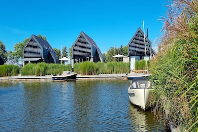 Water Villa in Balk by Slotermeer Lake