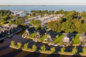 Enjoy scenic lake views and a boating-friendly environment with easy access to the mainland.