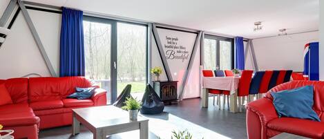 TV, video games, DVD player