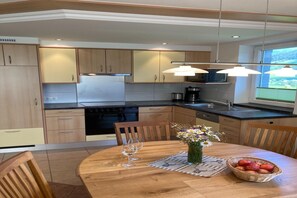 Fridge, microwave, oven, stovetop - Chalet in Mittersill near Ski Lift (Mittersill)