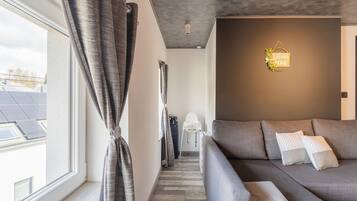 Smart-tv en een open haard