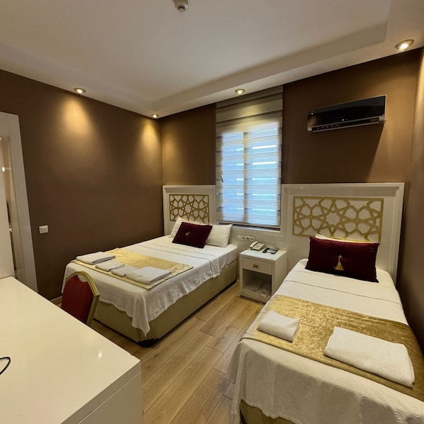1 habitación y ropa de cama de alta calidad