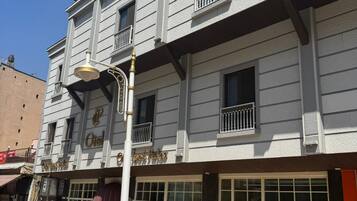 Fachada de la propiedad