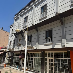 Façade de l’hébergement
