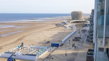 Accommodatie ligt op het strand