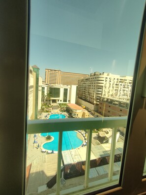 View from room - logistic hotel city stars (Cairo)