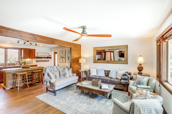 House (3 Bedrooms) | Front of property - Mountain Retreat w/ Deck: Near Blue Ridge Parkway (Blowing Rock)