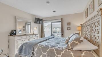 Condo, 2 Bedrooms | 2 bedrooms, desk, laptop workspace, iron/ironing board