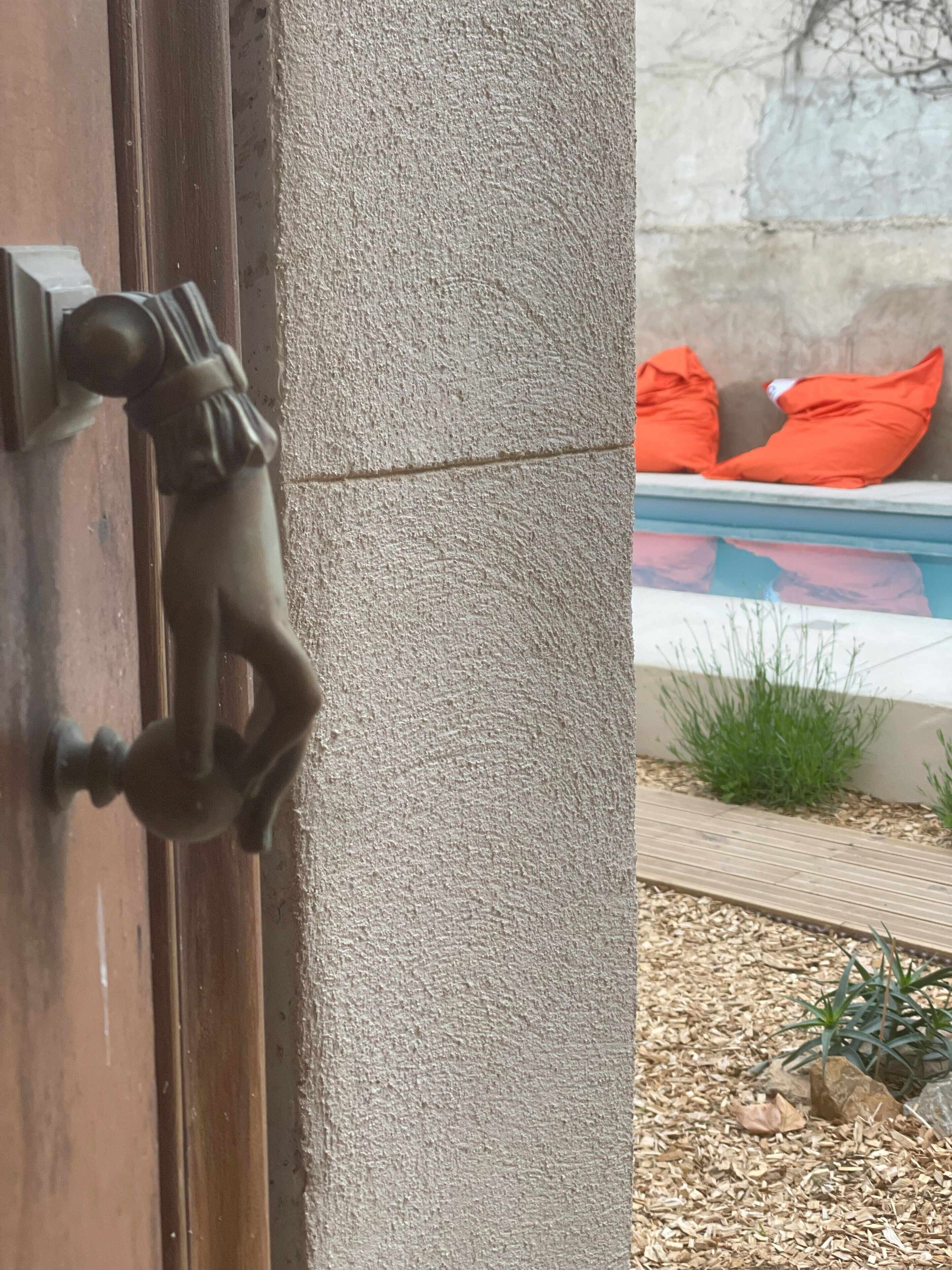 Detalhe da fachada