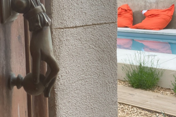 Detalhe da fachada