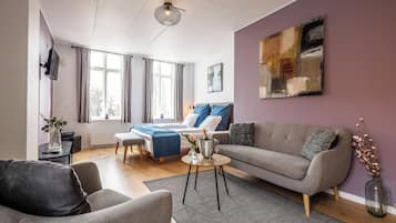Junior Double Room | Premium bedding, minibar, individually decorated, individually furnished