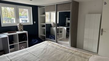 4 chambres, fer et planche Ă repasser, Wi-Fi gratuit, draps fournis