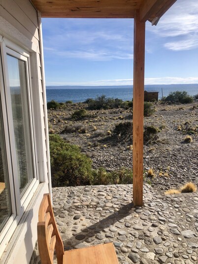 Private country house near Los Antiguos; Patagonia landscape with amazing views.