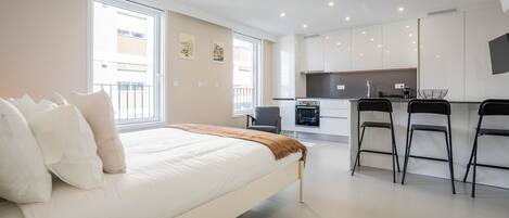 1 bedroom, iron/ironing board, free WiFi, bed sheets