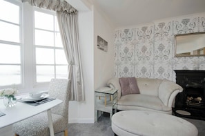 Apartment, 1 Bedroom, Ocean View | Living area - Seaview Regency Apartment With Private Parking (Brighton)
