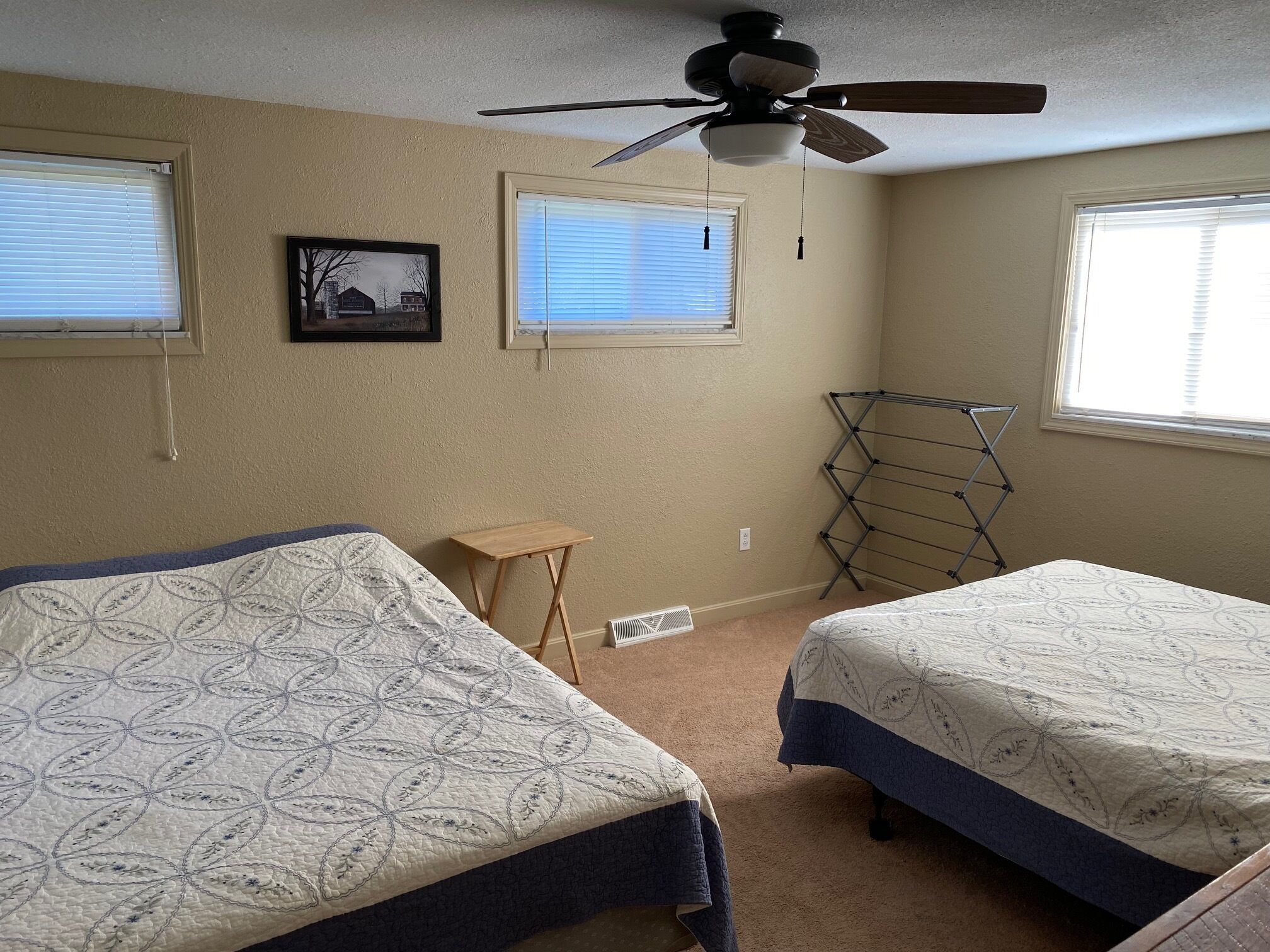2 chambres, Wi-Fi, literie fournie