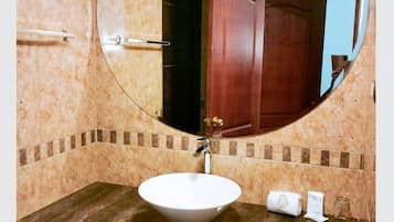 Standard Room | Bathroom | Free toiletries, hair dryer, soap, shampoo