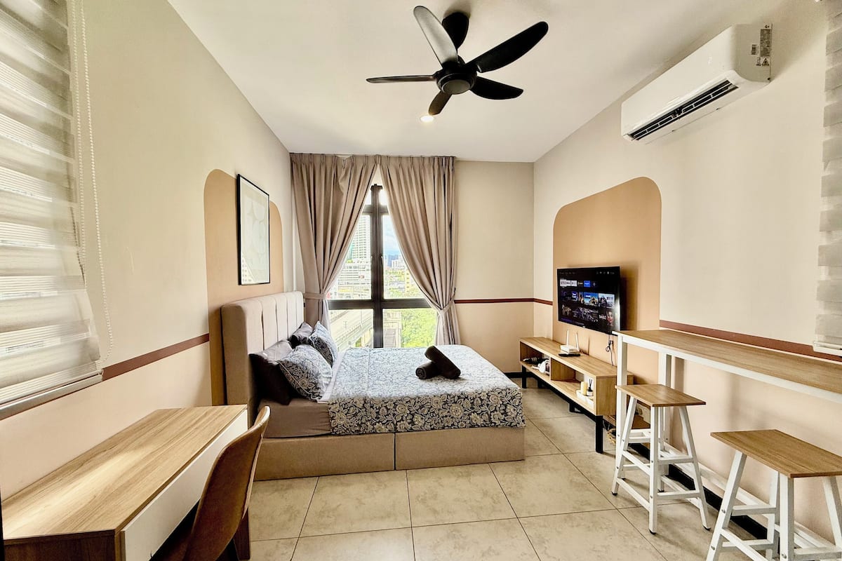 Studio Suite Premier | 2 kamar tidur, seprai katun Mesir, seprai premium, dan brankas