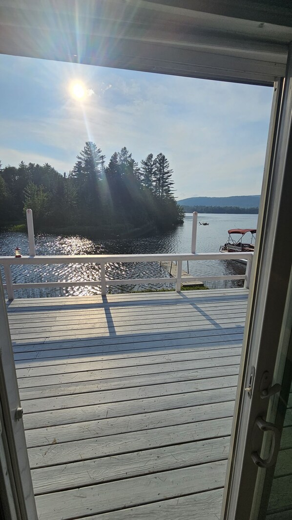 Interior - Cozy Lake Front home for Boating, fishing, winter sports, and gorgeous views, (Errol)