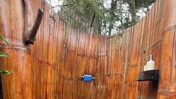 Free toiletries, bidet, towels, soap