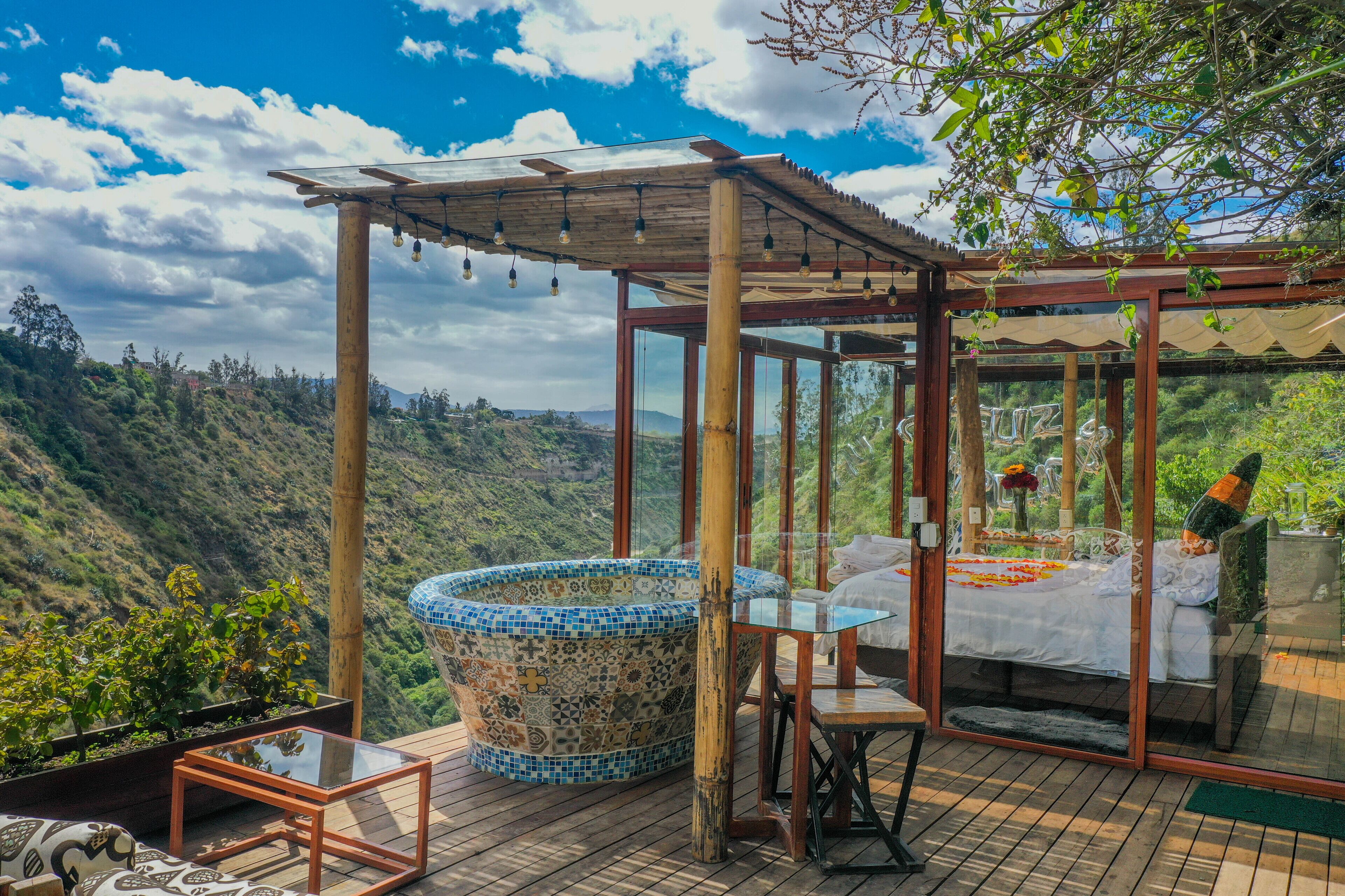 浪漫别墅, 1 间卧室 | 庭院景观