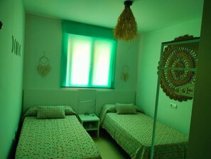 2 bedrooms, free WiFi, bed sheets - Precioso Bajo a pie de Playa (Playas de Vera)