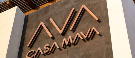 Fassade der Unterkunft