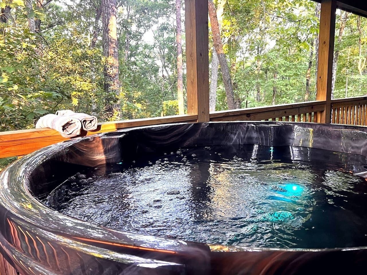 Bain à remous extérieur