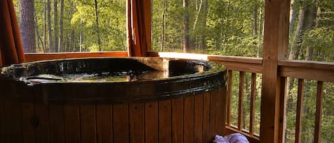 Bain à remous extérieur