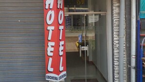 Voorkant van accommodatie