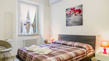 1 habitación y ropa de cama