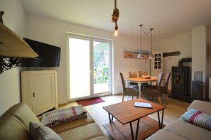Living area - Strandnahes Familien-ferienhaus Triftweg 10 (Loddin)