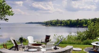 Waterfront home with amazing views