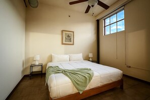 Bureau, fer et planche à repasser, accès au Wi-Fi (inclus)