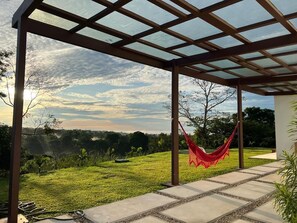 Terrace/patio - Villa The Daughter of the Moon Fortuna Arenal Area: Amazing views; luxury stay (Alajuela Province)